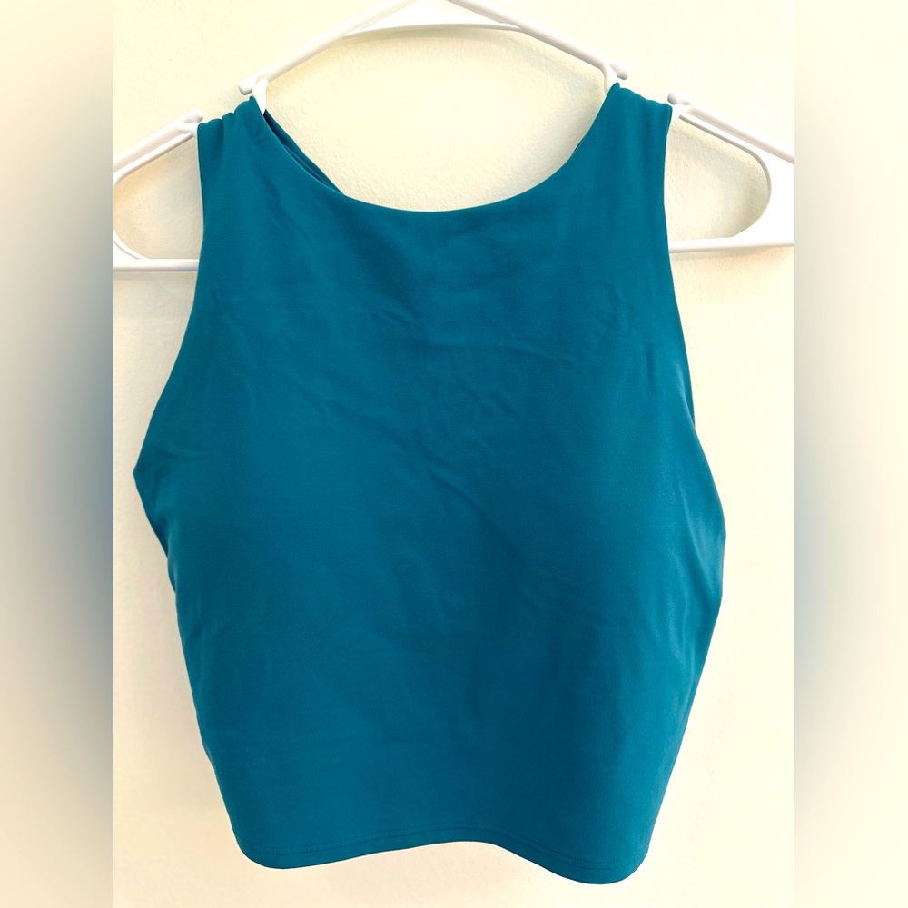 Athleta High Neck Long Line Sports Bra - Small